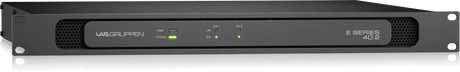 Lab Gruppen E 40:2 4,000 Watt Amplifier with 2 Flexible Output Channels for Installation Applications Audio Amplifiers Lab Gruppen