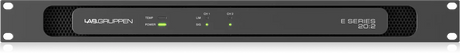Lab Gruppen E 20:2 2,000 Watt Amplifier with 2 Flexible Output Channels for Installation Applications Audio Amplifiers Lab Gruppen