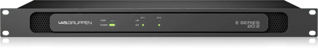 Lab Gruppen E 20:2 2,000 Watt Amplifier with 2 Flexible Output Channels for Installation Applications Audio Amplifiers Lab Gruppen