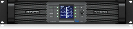Lab Gruppen PLM 5K44 5000W 4-Channel Amplifier with Lake DSP and Network (speakON + Binding Post) - PLM 5K44 Audio Amplifiers Lab Gruppen