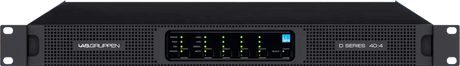 Lab Gruppen D SERIES LAKE D D 40:4L 4000W Amplifier with 4 Flexible Output-Channels, Lake Digital Signal Processing and Digital Audio Networking for Installation Applications Audio Amplifiers Lab Gruppen