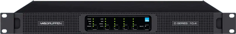 Lab Gruppen D SERIES LAKE D 10:4L 1000W Amplifier with 4 Flexible Output-Channels, Lake Digital Signal Processing and Digital Audio Networking for Installation Applications Audio Amplifiers Lab Gruppen