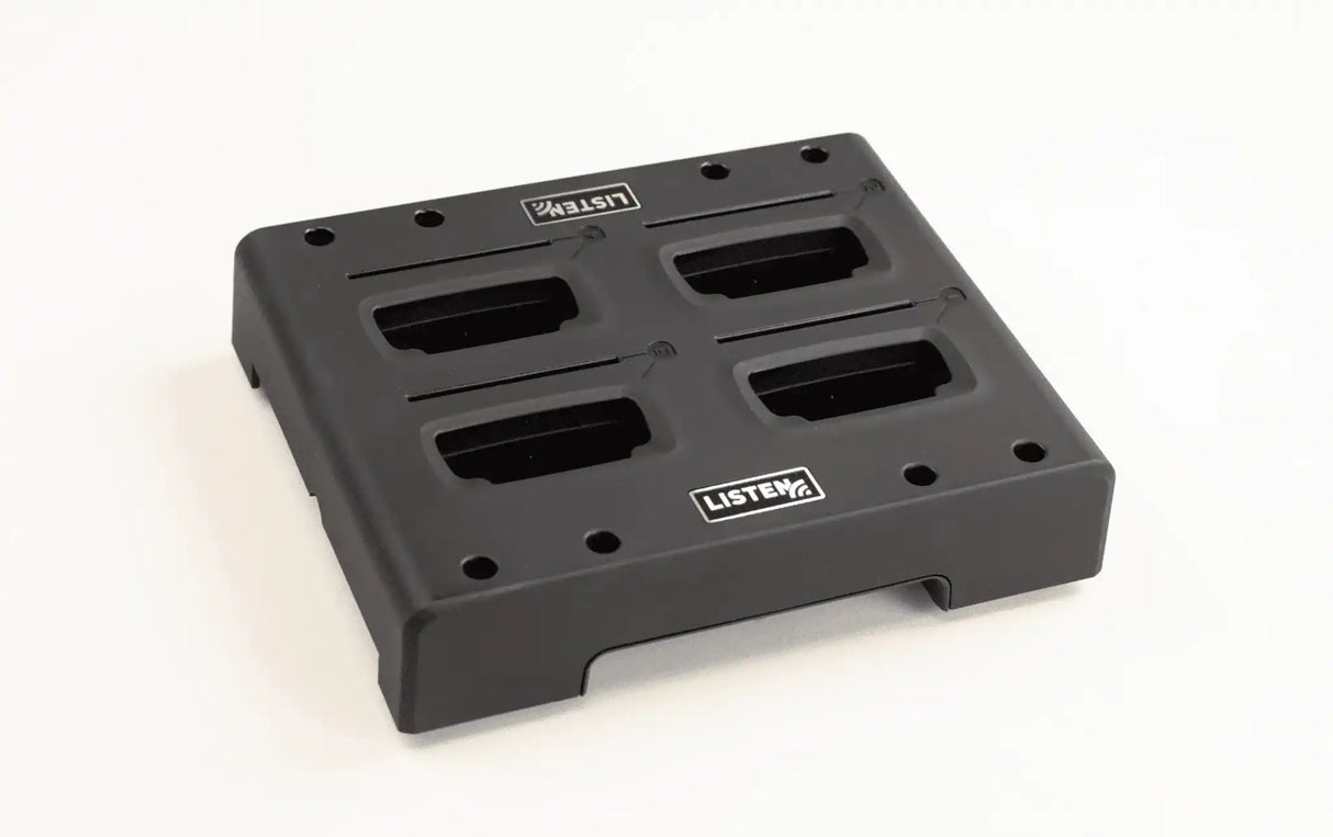 Listen Intelligent 4-Unit Charging Tray - LA-384 Assistive Listening Listen Technologies