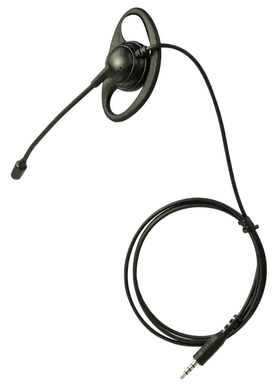 Listen Tech LA-451 Headset 1 - earspeaker with Boom Mic Assistive Listening Listen Technologies