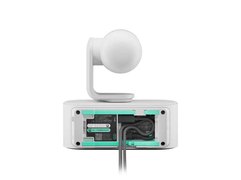 Logitech Rally AI Camera Pro 960-001775 Intelligent PTZ Camera for Large Rooms (Off-White) Video Conferencing Logitech