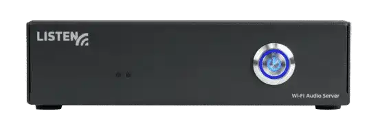 Listen Tech LWS-02B-W1 2 Channel Wi-Fi System with 2 receivers Assistive Listening Listen Technologies