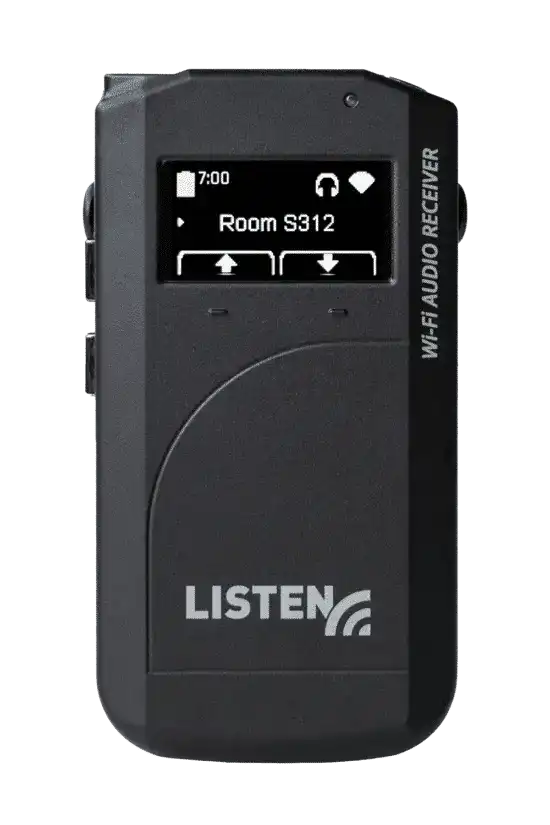 Listen Tech LWS-02B-W1 2 Channel Wi-Fi System with 2 receivers Assistive Listening Listen Technologies