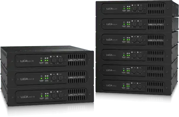 Lab Gruppen LUCIA 60/2M Compact Matrix Amplifier for Installations (2 x 30W) - LUCIA60/2M Audio Amplifiers Lab Gruppen