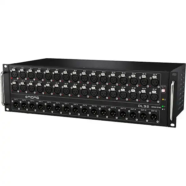 Midas M32 LIVE Digital Mixer Bundle With DL32 Stage Box Audio Mixers Midas