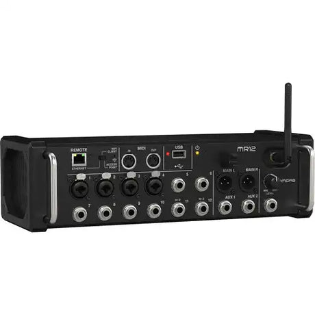 Midas MR12 12-Input Digital Mixer for iPad/Android Tablets with Wi-Fi and USB Recorder Audio Mixers Midas