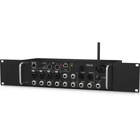 Midas MR12 12-Input Digital Mixer for iPad/Android Tablets with Wi-Fi and USB Recorder Audio Mixers Midas