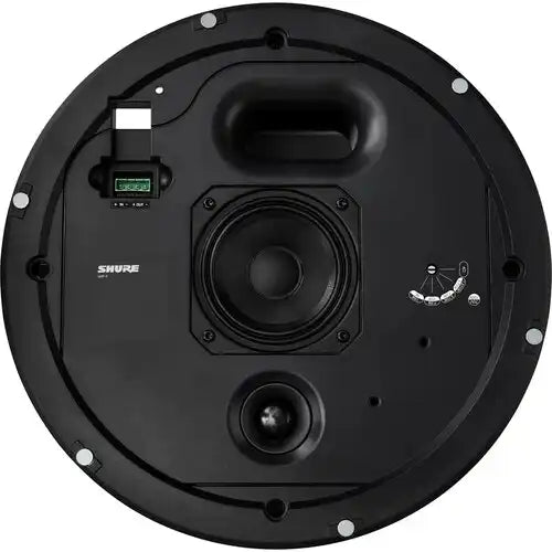 Shure MXP-5 Microflex Passive Ceiling Conferencing Loudspeaker (White, Single) Speakers Shure