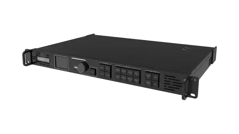 NovaStar VX1000 is an all-in-one controller that integrates video processing and video controlling in one device. Up to 6.5 million Pixels Video Wall Processors Novastar