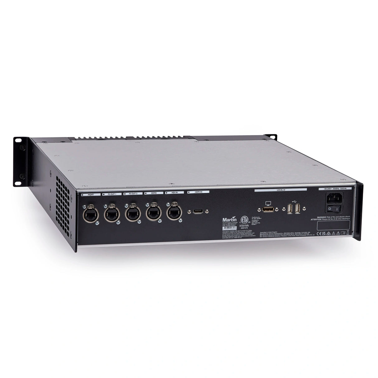 Martin P3-275 System Controller – 4K Video-to-DMX Pixel Mapping Processor Lighting Control Systems Martin