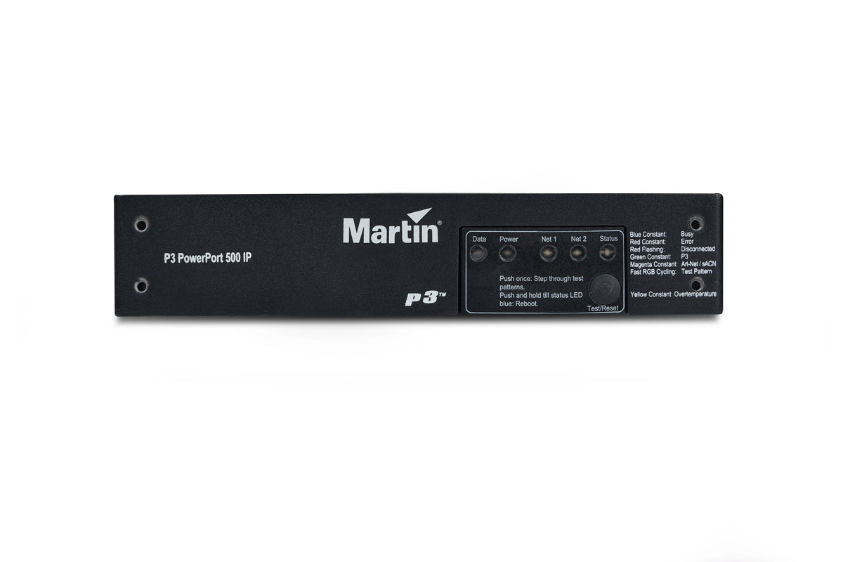 Martin P3 PowerPort 500 IP Rental – IP-Rated 500W LED Power Controller Lighting Control Systems Martin Lighting
