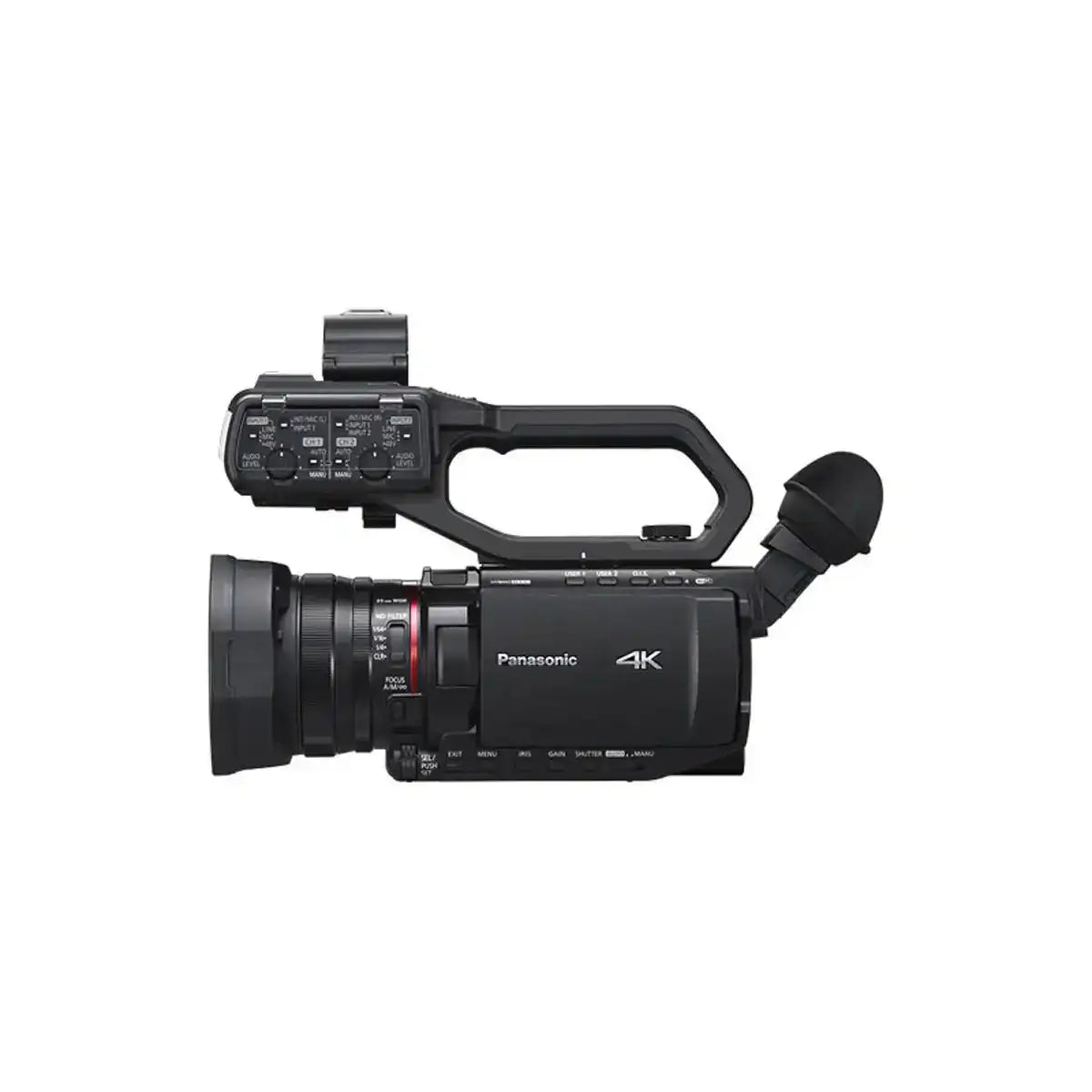 Panasonic AG-CX20 4K Ultra HD Compact Professional Camcorder, Black Broadcast Panasonic