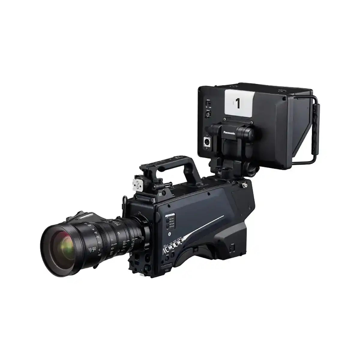 Panasonic AK-PLV100GSJ 4K CINELIVE Studio Camera with PL Mount, Black Broadcast Panasonic