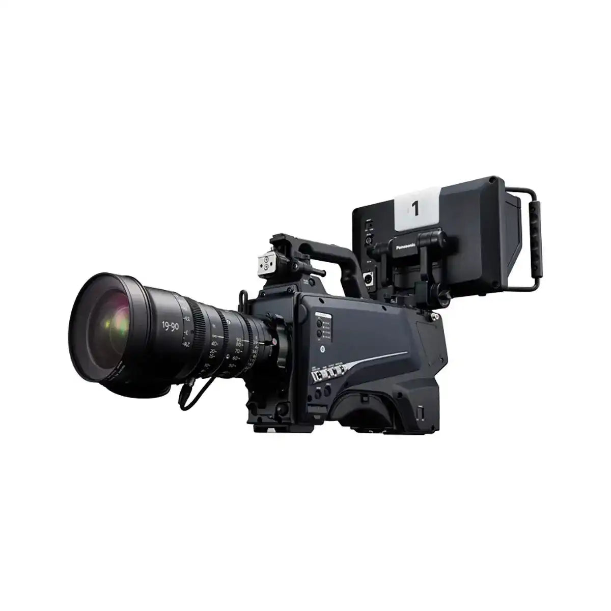Panasonic AK-PLV100GSJ 4K CINELIVE Studio Camera with PL Mount, Black Broadcast Panasonic