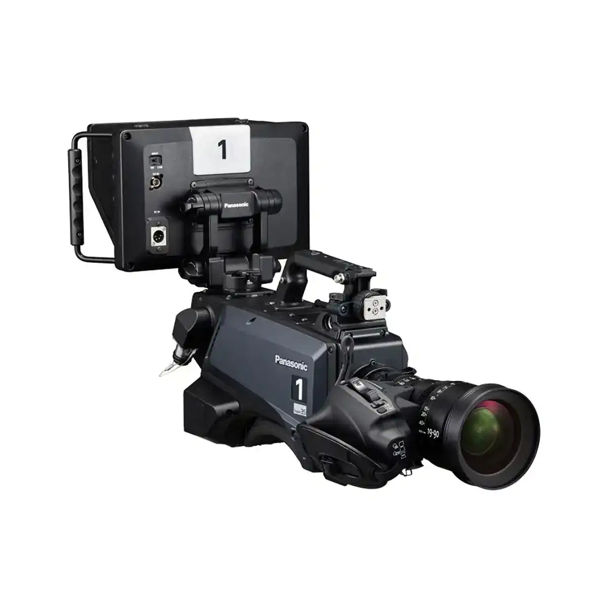 Panasonic AK-PLV100GSJ 4K CINELIVE Studio Camera with PL Mount, Black Broadcast Panasonic