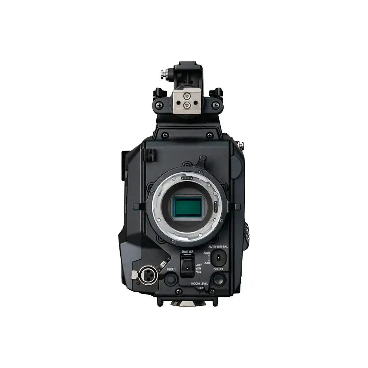 Panasonic AK-PLV100GSJ 4K CINELIVE Studio Camera with PL Mount, Black Broadcast Panasonic