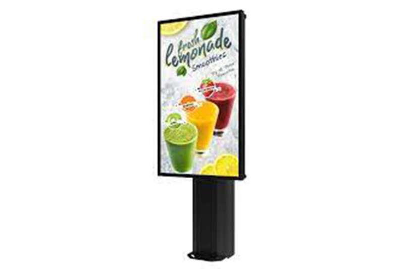 Peerless-AV KOF555-1 outdoor digital menu board front view