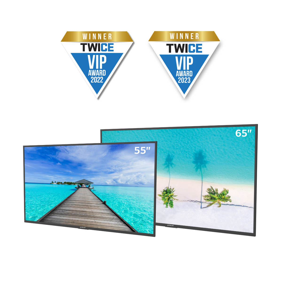 Peerless-AV SOTV653 Neptune Partial Sun Series group image with awards