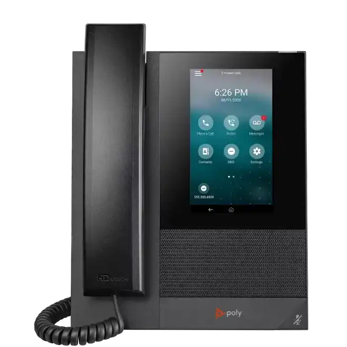 HP Poly CCX 400 Business Media Phone for Microsoft Teams Conference Phones Poly