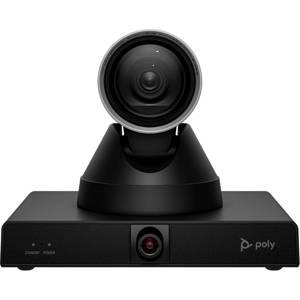 HP Poly Studio E60 4K PTZ conference camera front view