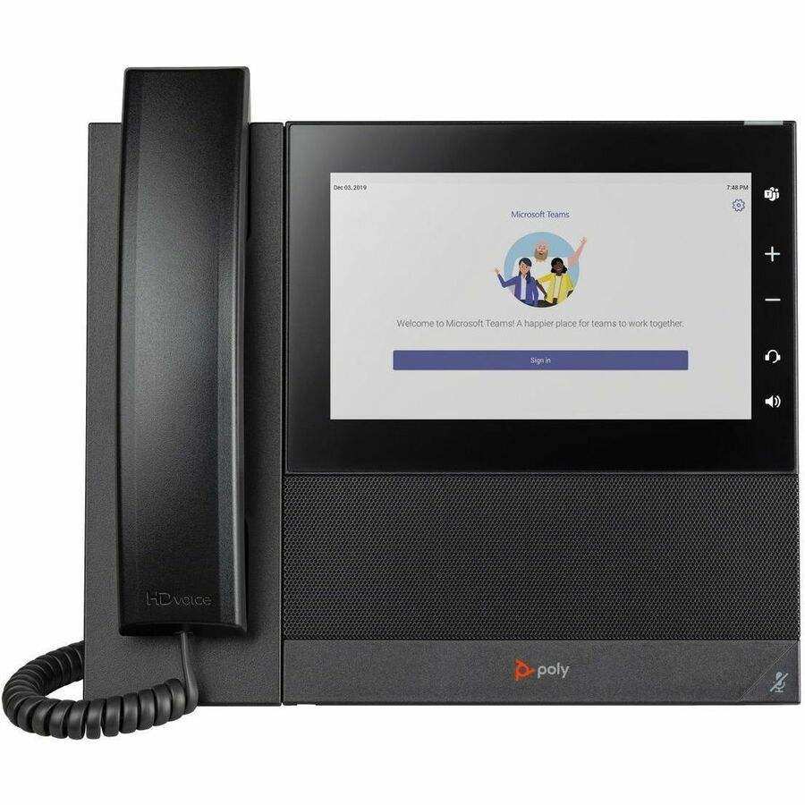 HP Poly CCX 600 Business Media Desk Phone (Microsoft Teams) Conference Phones Poly