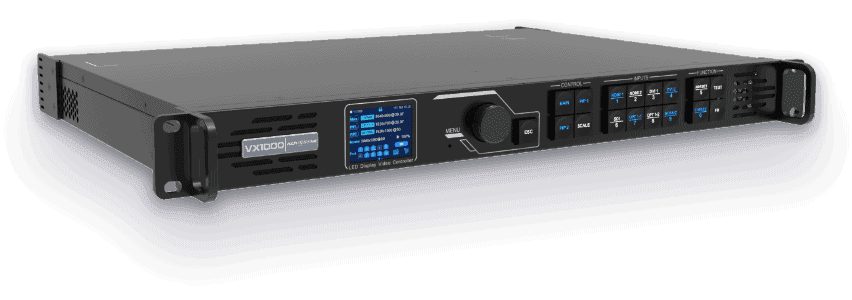 NovaStar VX1000 is an all-in-one controller that integrates video processing and video controlling in one device. Up to 6.5 million Pixels Video Wall Processors Novastar