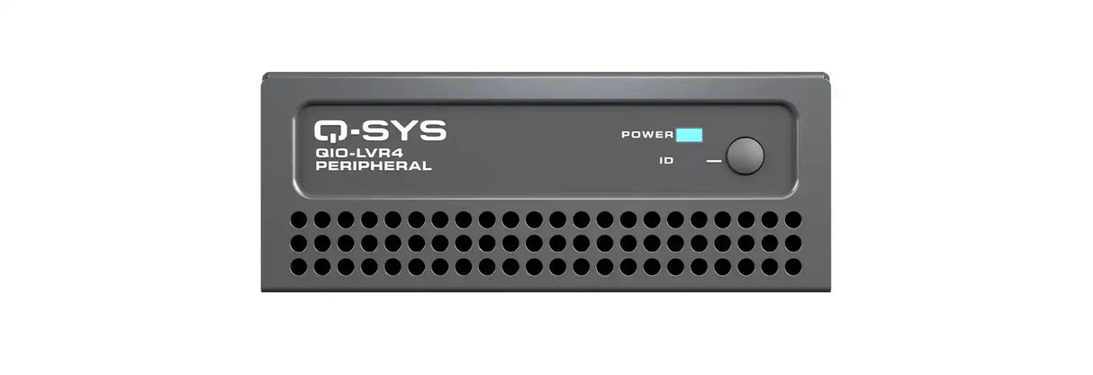 QSC QIO-LVR4 Network low-voltage relay expander for Q-SYS Room Control QSC