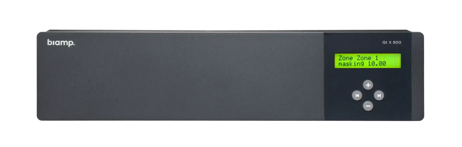 Cambridge Sound Qt X 800D 8-zone sound masking control module - 911.0220.900 Sound Masking Cambridge Sound