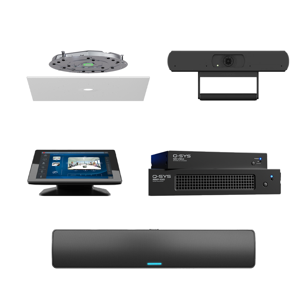 Q-SYS RoomSuite Bundle Small Conferencing Bundles Q-SYS