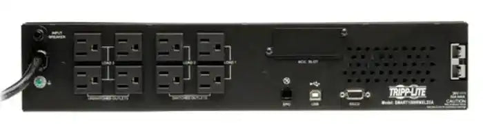 Tripp Lite SM1500RMXL2UTAA SmartPro Line Interactive Sine Wave UPS, 2 Rack Units Power Tripp Lite
