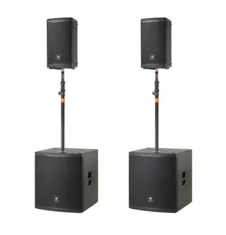 JBL Pro EON710 + EON718S Bundle Live Portable Sound JBL Professional