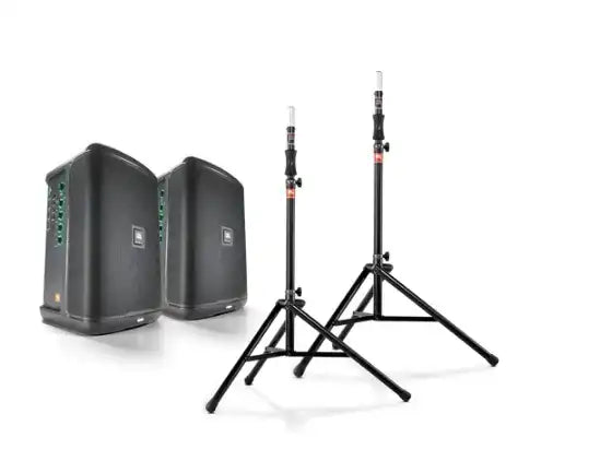 JBL Pro EON ONE Compact + Stands Bundle Live Portable Sound JBL Professional