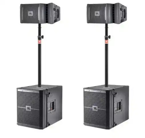 JBL Pro VRX932LA-1 + Stands PA Bundle Speakers JBL Professional
