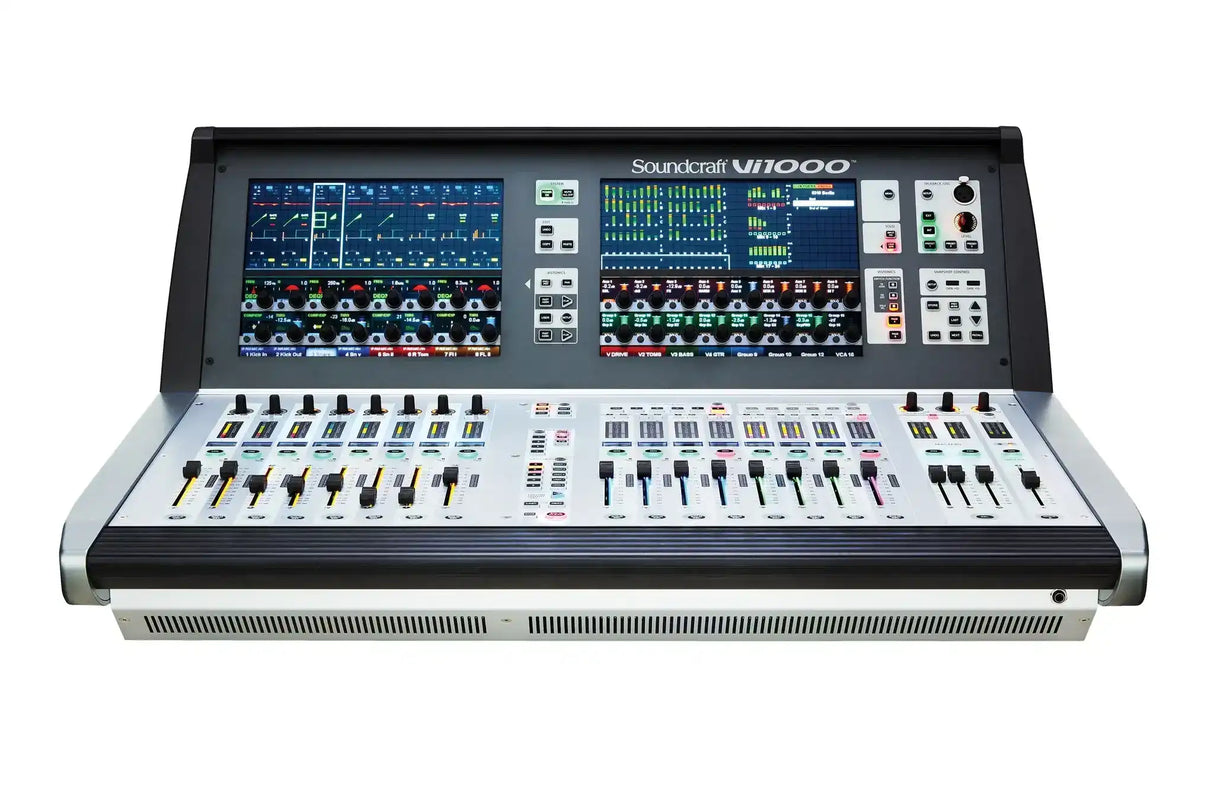 Soundcraft Vi1000 – 96-Channel Compact Digital Mixing Console Audio Mixers Soundcraft