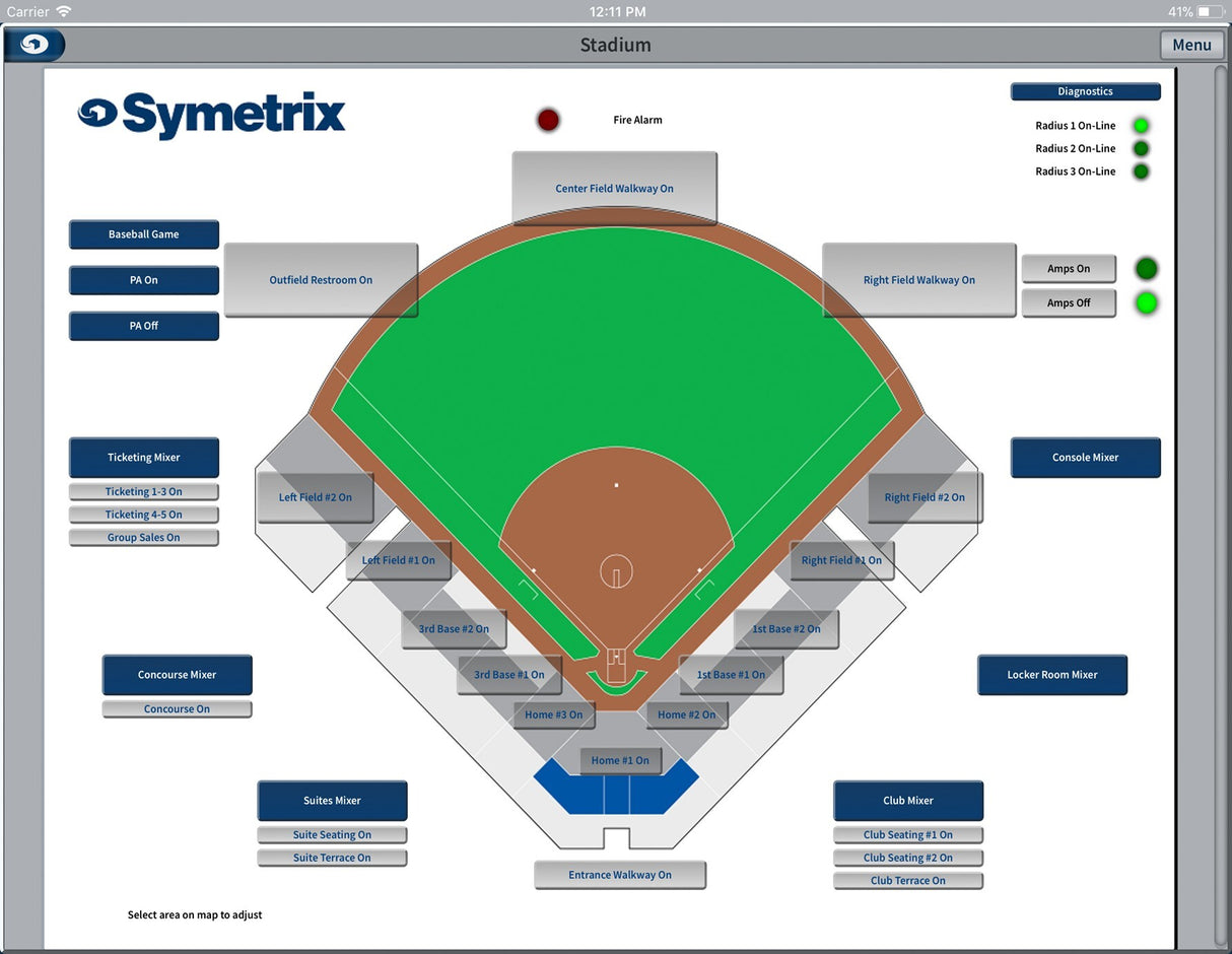 Symetrix 20-0027 CS SymVue App Software Symetrix