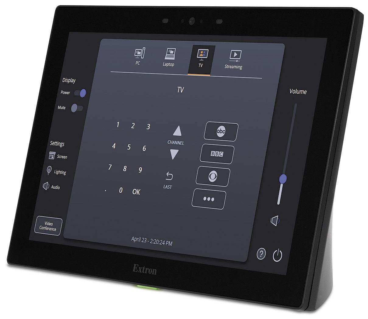 Extron TLP Pro 1025T 10" Tabletop TouchLink Pro Touchpanel Room Control Extron