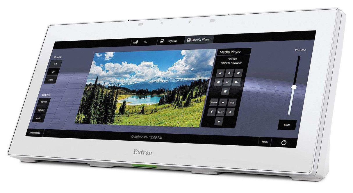 Extron TLP Pro 1230WTG 12” Ultra-wide Tabletop TouchLink Pro Touchpanel Room Control Extron