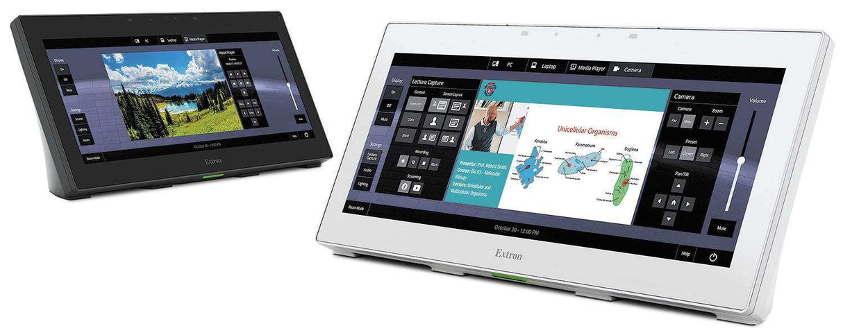 Extron TLP Pro 1230WTG 12” Ultra-wide Tabletop TouchLink Pro Touchpanel Room Control Extron