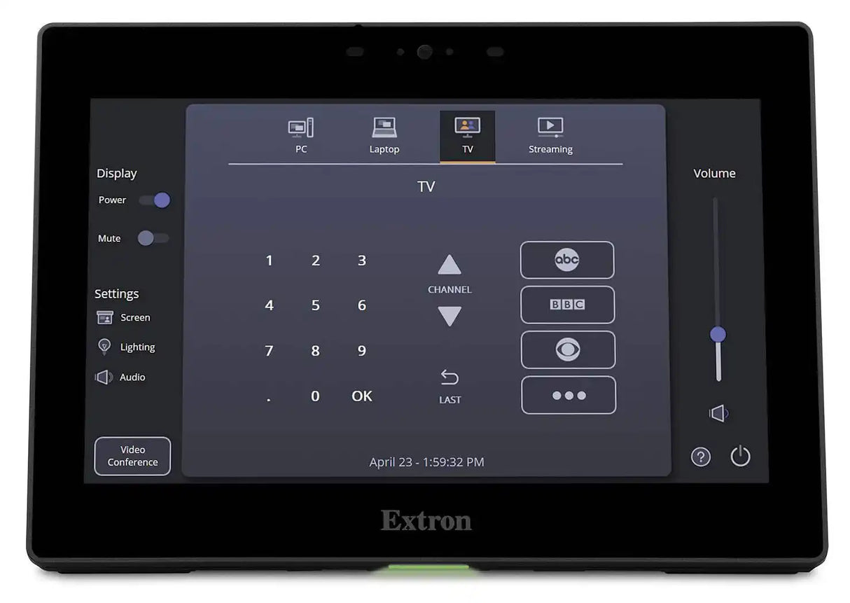Extron TLP Pro 725T 7" Tabletop TouchLink Pro Touchpanel Room Control Extron