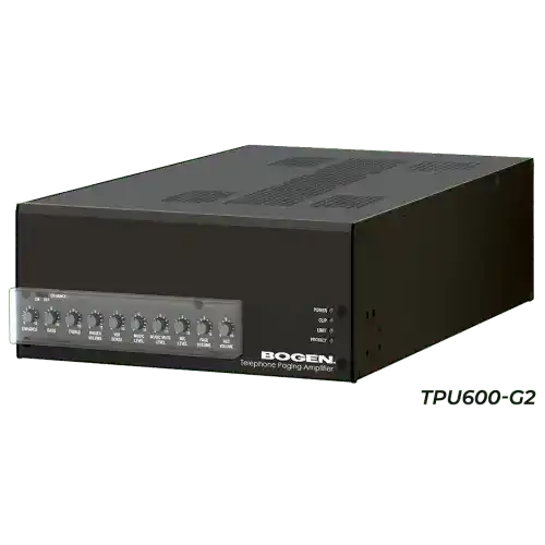 Bogen TPU15A Telephone Paging Amplifier (15-Watt) Public Address Systems Bogen