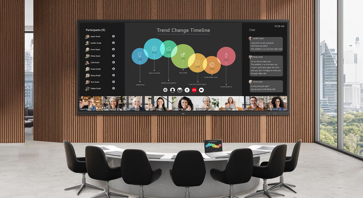 LG 105TR5WP-B – 105" 5K CreateBoard Touch Display Interactive Displays LG Electronics
