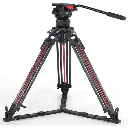 Teris TS100CF-Q Fluid Head & Tripod Kit (Carbon Fiber) Tripods Teris