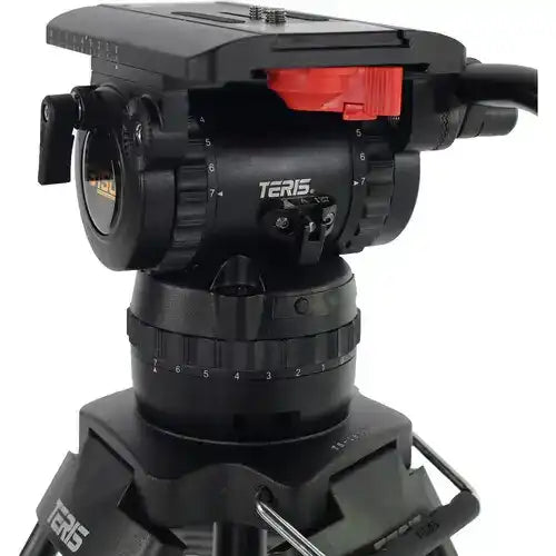 Teris TS150AL Fluid Head & Tripod Kit, Aluminum Tripods Teris