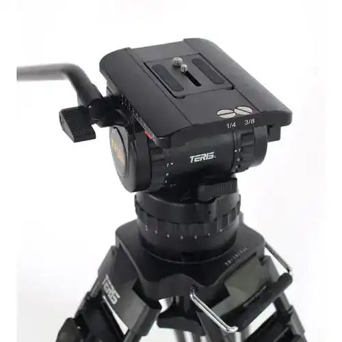 Teris TS150AL Fluid Head & Tripod Kit, Aluminum Tripods Teris