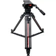 Teris TS300CF-Q Fluid Head & Carbon Fiber Tripod Kit Tripods Teris
