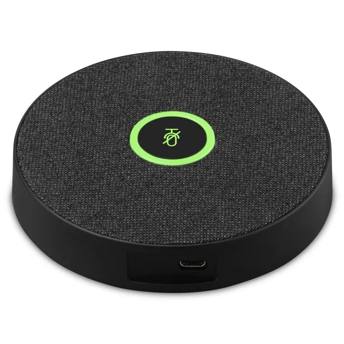 ViewSonic VB-MIC-201 Omnidirectional Expansion Microphone, Black, 360° Pickup up to 26ft, Noise Cancellation, Mute Button with LED, 32ft USB Cable for VB-CAM-201 ViewSonic